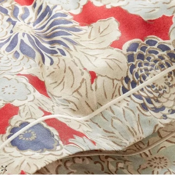 Ralph Lauren NWT Full/Queen Remy Floral 100% Cotton Duvet Cover 92”x96” $355 - Picture 8 of 12